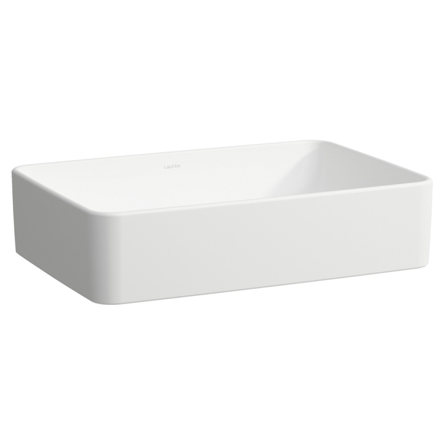 Lavabo à poser SAVOY
55 x 13 x 38 cm, Céramique
rectangle, sans trop-plein
sans tablette de robinetterie