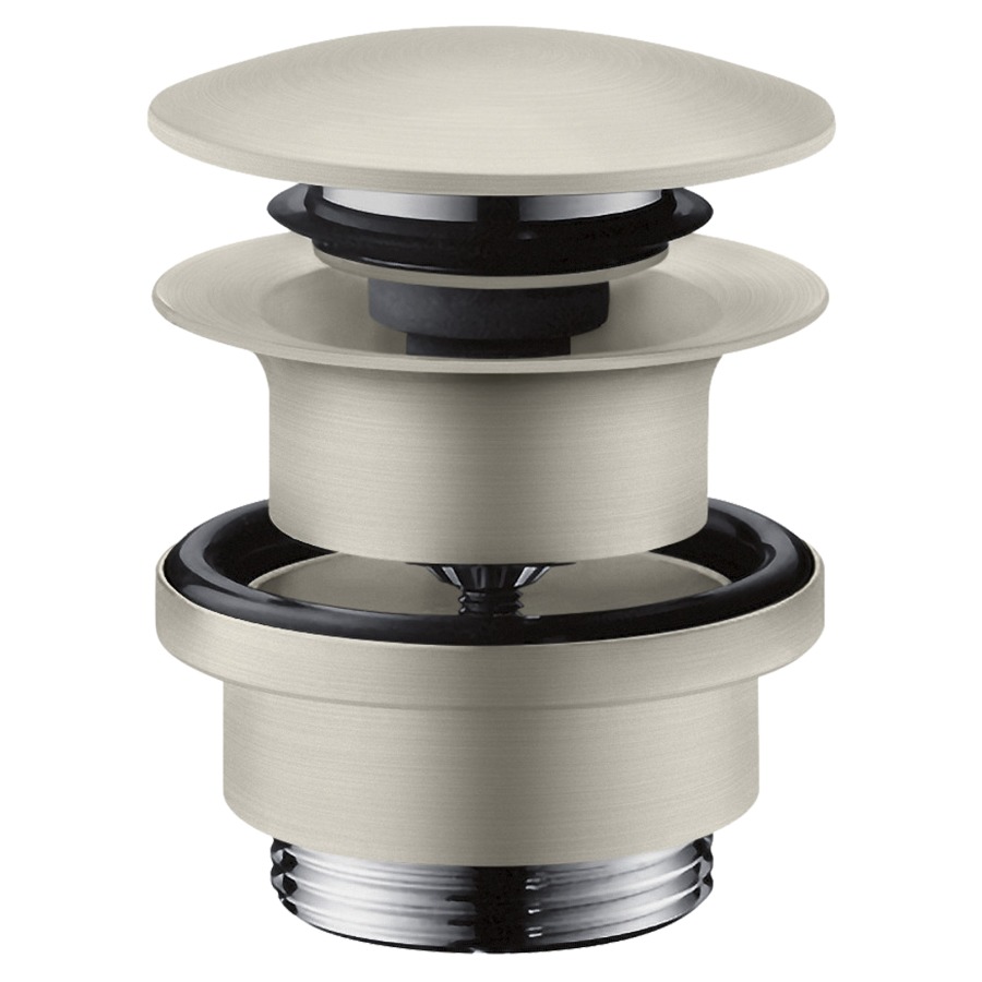 Garniture d'écoulement AXOR
Push-Open, pour mélangeur de lavabo 
et bidet, pour lavabo avec trop-plein