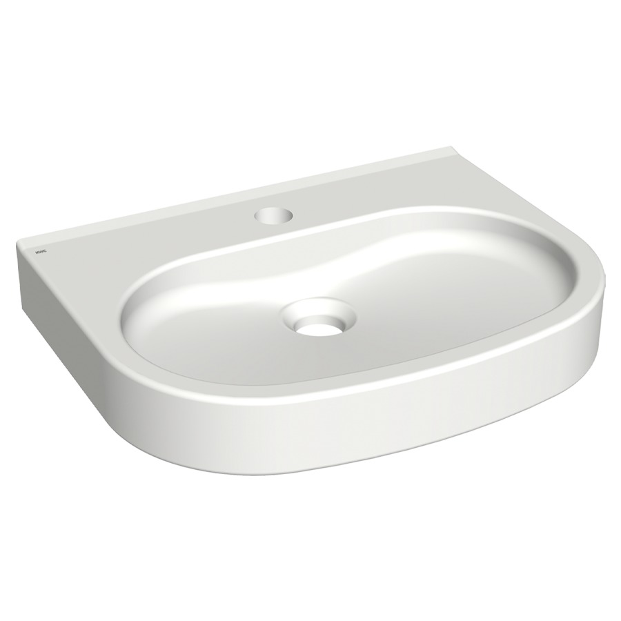 Lave-mains VARIUScare
45 x 10 x 35 cm, Coulée minérale
sans trop-plein
bord à manette intégré
avec matériel de fixation