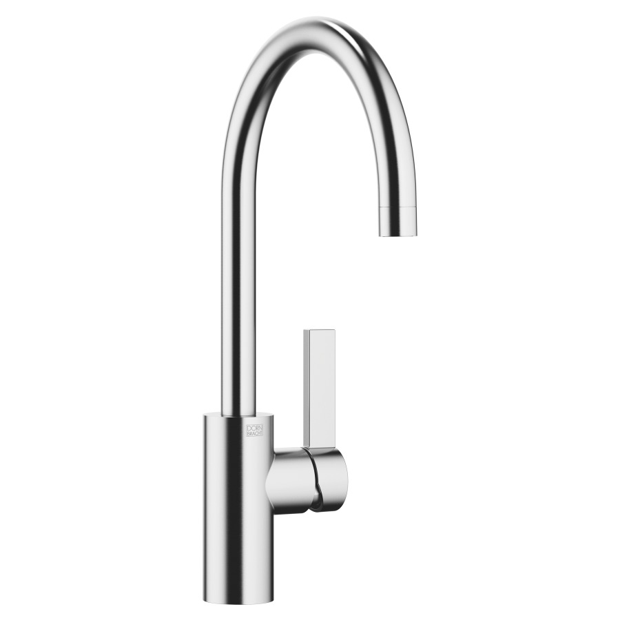 Mélangeur d'évier TARA ULTRA 
saillie 241 mm
goulot orientable 360°
H jusqu'à aérateur 240 mm
débit 8 (L/min)
inverseur automatique
sans garniture 100 593
