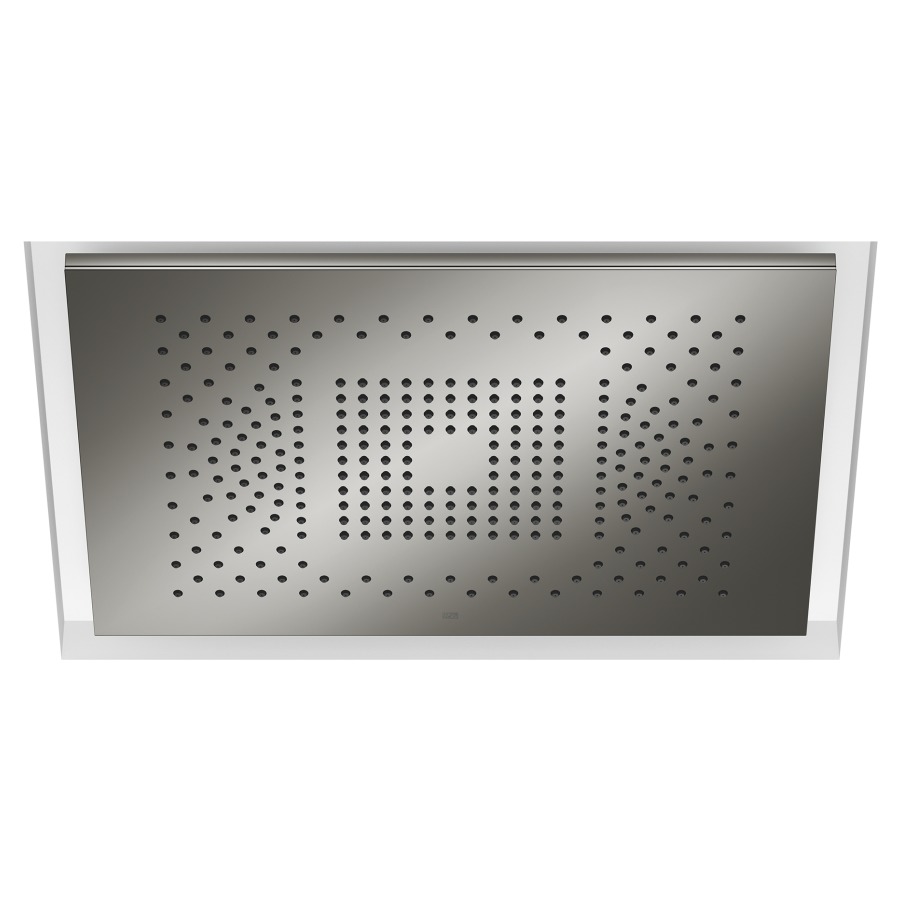 Douche au plafond Serenity Sky
60 x 12 x 42 cm
2 types de jets
Purify Rain, débit 10 (L/min)
Full Rain, débit 14 (L/min)
système anticalcaire
sans corps à encastrer 100 679