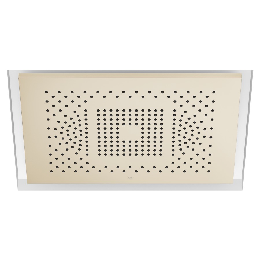 Douche au plafond Serenity Sky
60 x 12 x 42 cm
2 types de jets
Purify Rain, débit 10 (L/min)
Full Rain, débit 14 (L/min)
éclairage LED, système anticalcaire
sans corps à encastrer 100 680
IP65