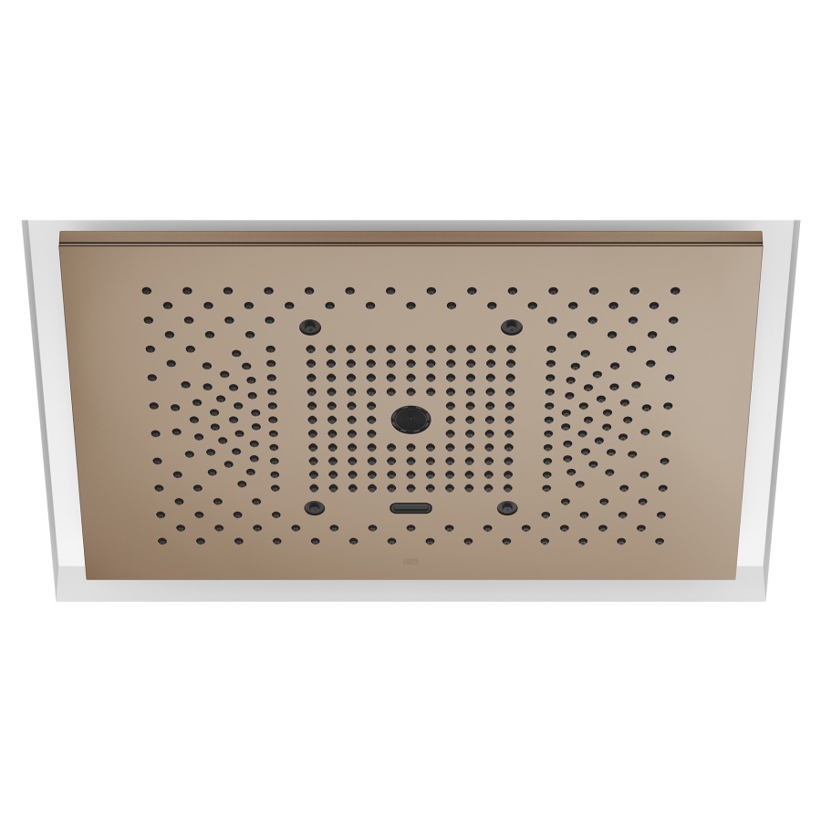Douche au plafond Serenity Sky+
60 x 12 x 42 cm
5&nbsp;types de jets
Purify Rain, débit 10 (L/min)
Full Rain, débit 14 (L/min)
Laminar Flow, débit 10 (L/min)
Aquapressure Flow, débit 9.4 (L/min)
Cool Mist, débit 1 (L/min)
éclairage LED, système anticalcaire
sans corps à encastrer 100 682
IP65