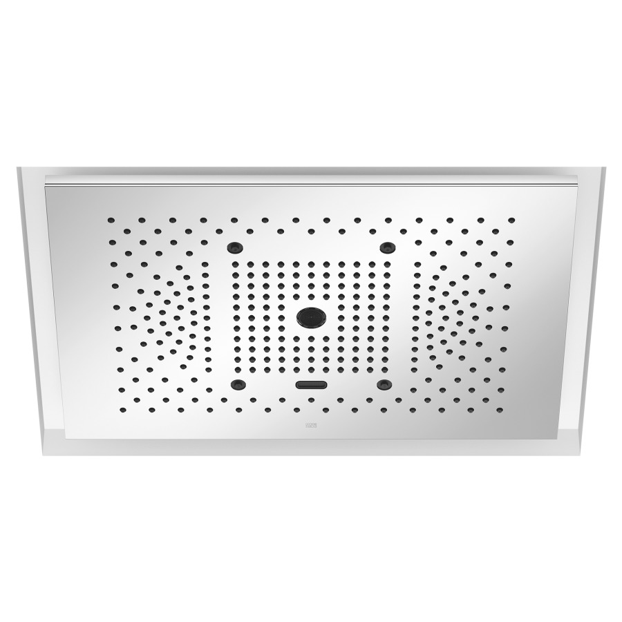 Douche au plafond Serenity Sky+
60 x 12 x 42 cm
5&nbsp;types de jets
Purify Rain, débit 10 (L/min)
Full Rain, débit 14 (L/min)
Laminar Flow, débit 10 (L/min)
Aquapressure Flow, débit 9.4 (L/min)
Cool Mist, débit 1 (L/min)
éclairage LED, système anticalcaire
sans corps à encastrer 100 682
IP65