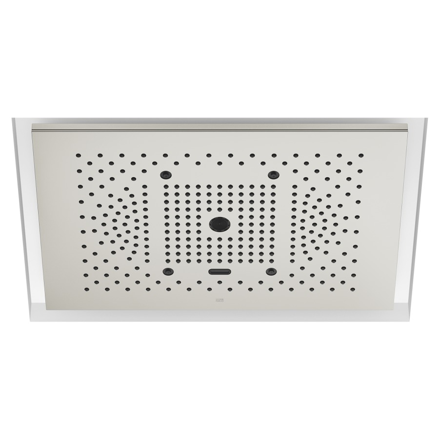 Douche au plafond Serenity Sky+
60 x 12 x 42 cm
5&nbsp;types de jets
Purify Rain, débit 10 (L/min)
Full Rain, débit 14 (L/min)
Laminar Flow, débit 10 (L/min)
Aquapressure Flow, débit 9.4 (L/min)
Cool Mist, débit 1 (L/min)
éclairage LED, système anticalcaire
sans corps à encastrer 100 682
IP65