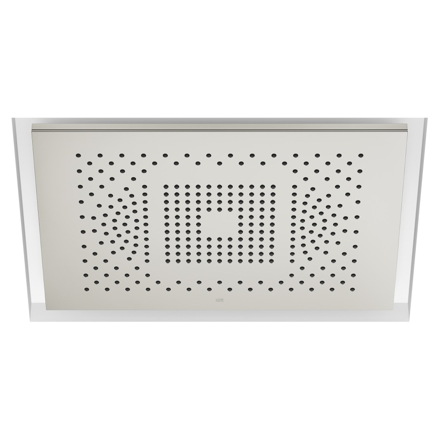 Panneau de pluie Serenity Sky
60 x 12 x 42 cm
2&nbsp;types de jets
Full Rain, Purify Rain
débit 6.8 (L/min)
éclairage LED, système anticalcaire
sans corps à encastrer 100 680
IP65