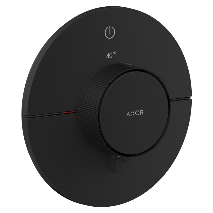 Thermostat ShowerSelect ID UP
rond D 15.5 cm, 1&nbsp;raccordements, poussoir-select
soupape Start/Stop pour la commande des consommateurs, débit 20.3 (L/min) maximum
sans corps à encastrer 757049
groupe acoustique&nbsp;I