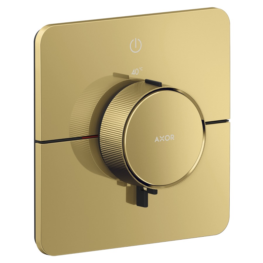 Thermostat ShowerSelect ID UP
softsquare 15.5 x 15.5 cm, 1&nbsp;raccordements
poussoir-select, soupape Start/Stop pour la commande des consommateurs
débit 20.3 (L/min) maximum
sans corps à encastrer 757049
groupe acoustique&nbsp;I