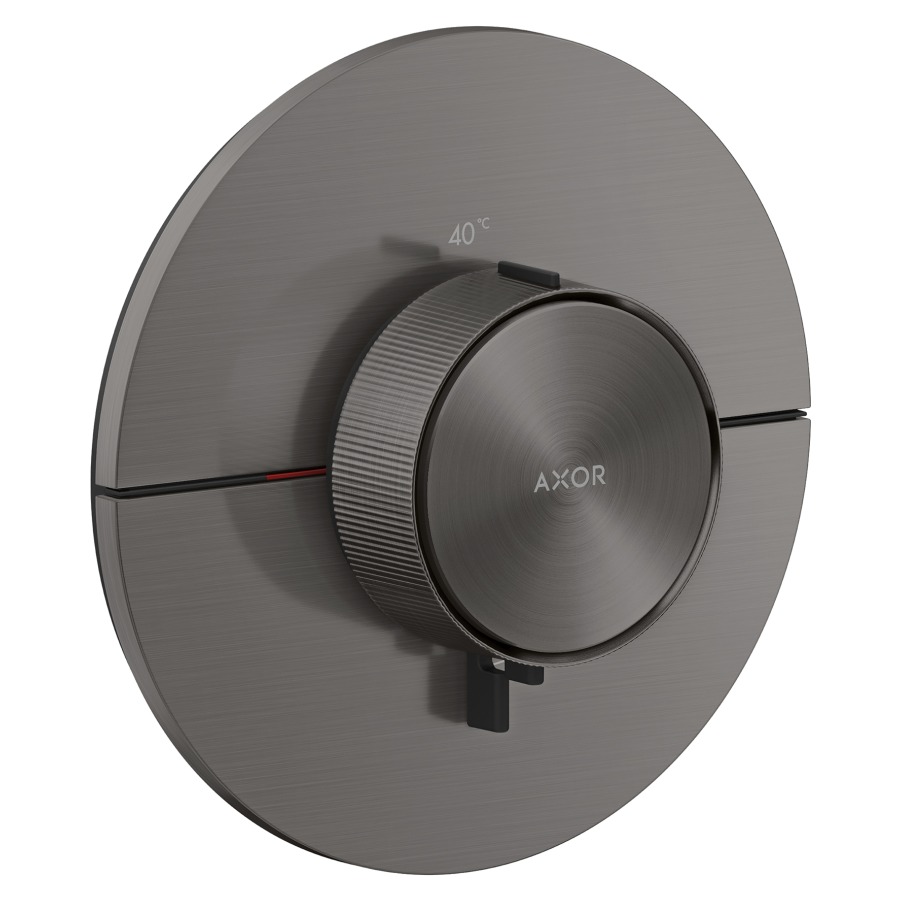Thermostat ShowerSelect ID UP HighFlow
rond D 15.5 cm, contrôle de la 
température et du débit
débit 24 (L/min) maximum
débit sortie supérieure 24 (L/min)
sortie inférieure 23 (L/min)
sans corps à encastrer 757049
groupe acoustique&nbsp;I