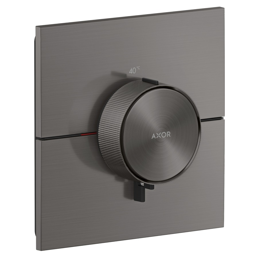 Thermostat ShowerSelect ID UP HighFlow
anguleux 15.5 x  15.5 cm, contrôle 
de la température et du débit
débit 24 (L/min) maximum
débit sortie supérieure 24 (L/min)
sortie inférieure 23 (L/min)
sans corps à encastrer 757049
groupe acoustique&nbsp;I