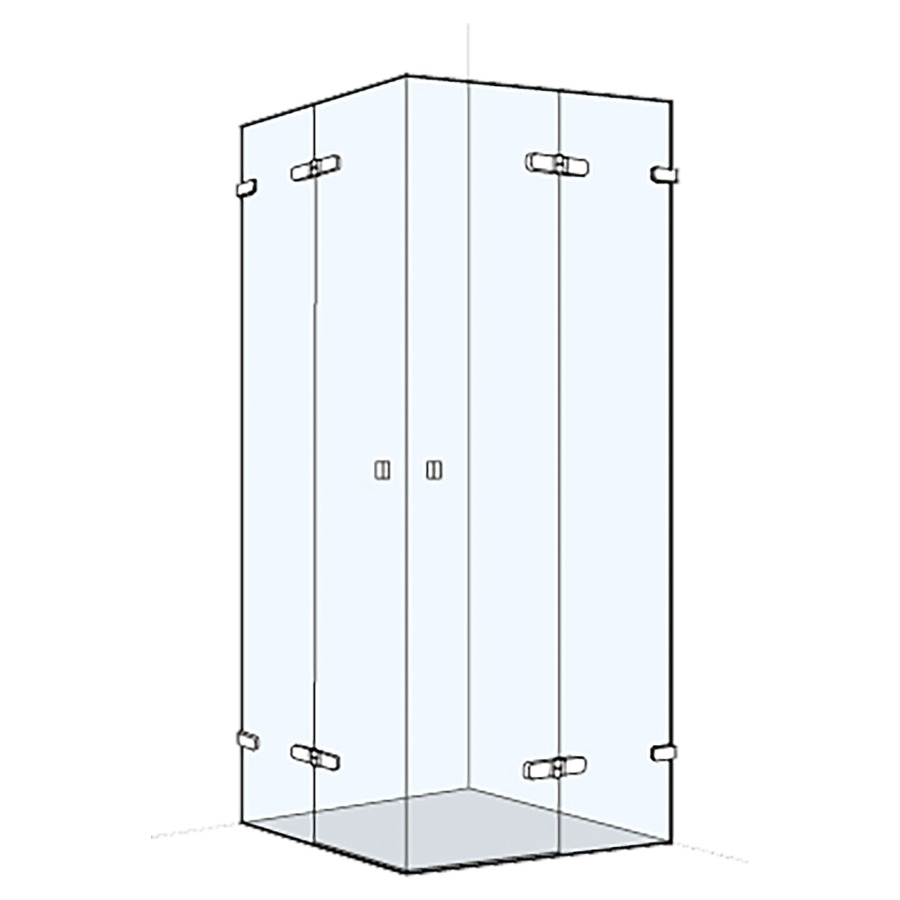Eckeinstieg S505PLUS
70-100 cm, H 200 cm
Flügeltür mit Festteil links und rechts
rahmenlos, Schwallprofil
GENAUE MASSE NACH AUSMASS