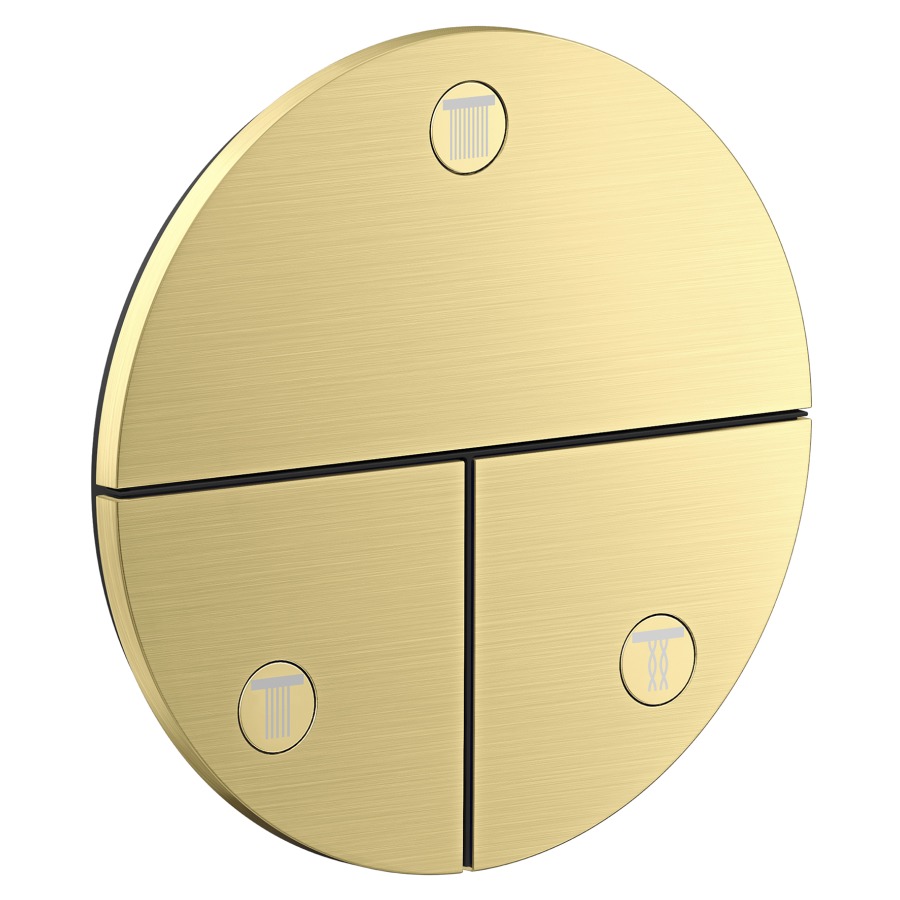 Soupape d'inversion ShowerSelect ID UP
rond D 15.5 cm, 3&nbsp;raccordements
poussoir-select, soupape Start/Stop pour la commande des consommateurs
maximum débit 32 (L/min)
débit sortie supérieure 26 (L/min)
à gauche et à droite 26 (L/min)
sans corps à encastrer 757049
groupe acoustique&nbsp;I