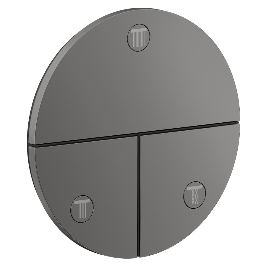 Soupape d'inversion ShowerSelect ID UP
rond D 15.5 cm, 3&nbsp;raccordements
poussoir-select, soupape Start/Stop pour la commande des consommateurs
maximum débit 32 (L/min)
débit sortie supérieure 26 (L/min)
à gauche et à droite 26 (L/min)
sans corps à encastrer 757049
groupe acoustique&nbsp;I