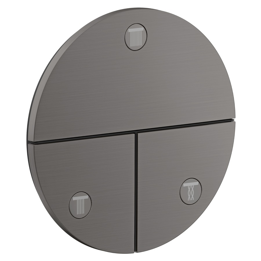 Soupape d'inversion ShowerSelect ID UP
rond D 15.5 cm, 3&nbsp;raccordements
poussoir-select, soupape Start/Stop pour la commande des consommateurs
maximum débit 32 (L/min)
débit sortie supérieure 26 (L/min)
à gauche et à droite 26 (L/min)
sans corps à encastrer 757049
groupe acoustique&nbsp;I