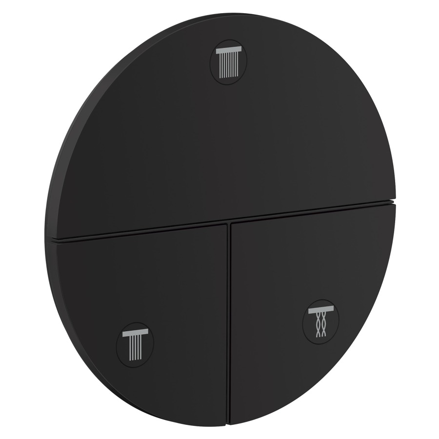 Soupape d'inversion ShowerSelect ID UP
rond D 15.5 cm, 3&nbsp;raccordements
poussoir-select, soupape Start/Stop pour la commande des consommateurs
maximum débit 32 (L/min)
débit sortie supérieure 26 (L/min)
à gauche et à droite 26 (L/min)
sans corps à encastrer 757049
groupe acoustique&nbsp;I