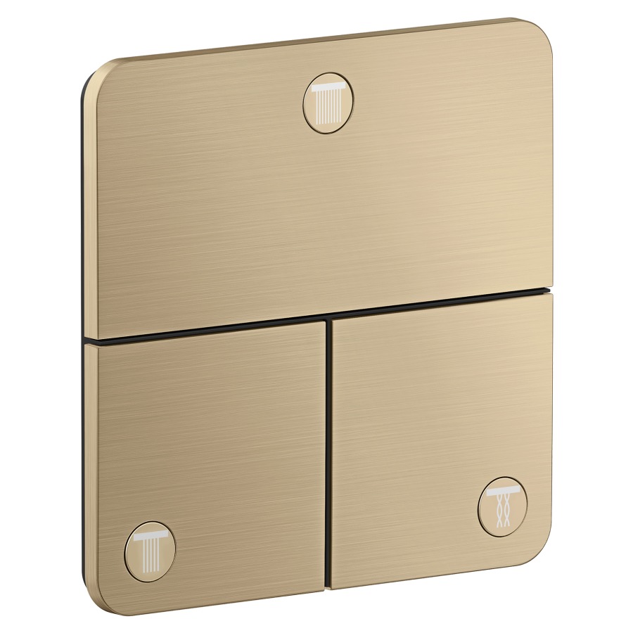 Soupape d'inversion ShowerSelect ID UP
softsquare 15.5 x 15.5 cm, 3&nbsp;raccordements
poussoir-select, soupape Start/Stop pour la commande des consommateurs
maximum débit 32 (L/min)
débit sortie supérieure 26 (L/min)
à gauche et à droite 26 (L/min)
sans corps à encastrer 757049
groupe acoustique&nbsp;I