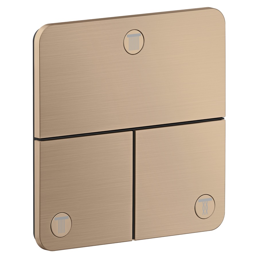 Soupape d'inversion ShowerSelect ID UP
softsquare 15.5 x 15.5 cm, 3&nbsp;raccordements
poussoir-select, soupape Start/Stop pour la commande des consommateurs
maximum débit 32 (L/min)
débit sortie supérieure 26 (L/min)
à gauche et à droite 26 (L/min)
sans corps à encastrer 757049
groupe acoustique&nbsp;I