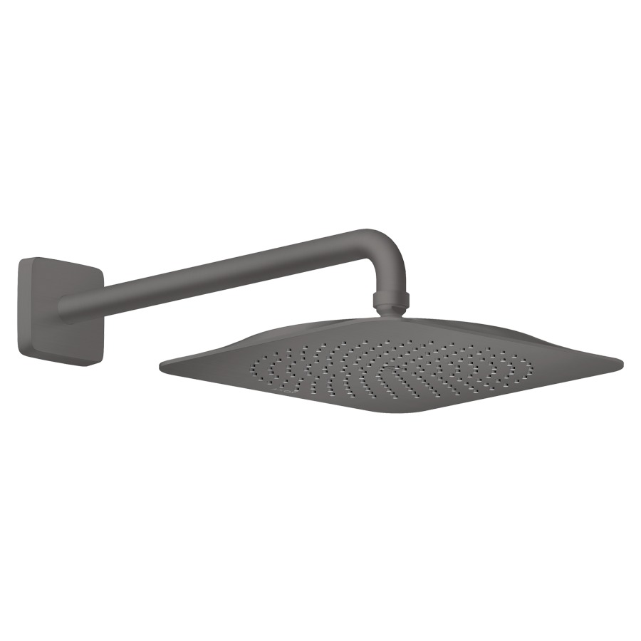 Douche murale Citterio C
27 x 27 cm
1jet PowderRain, longueur du bras 
de douche 39 cm, débit 11 (L/min)
groupe acoustique&nbsp;II