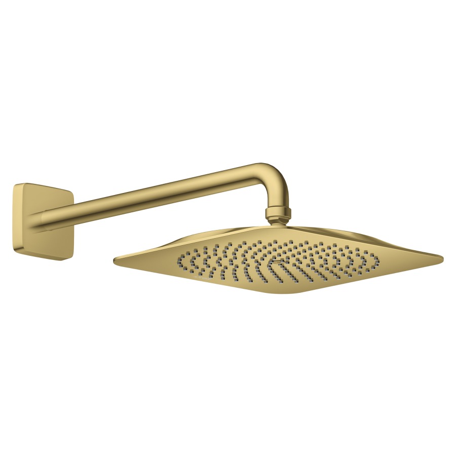 Douche murale Citterio C
27 x 27 cm
1jet PowderRain, longueur du bras 
de douche 39 cm, débit 11 (L/min)
groupe acoustique&nbsp;II