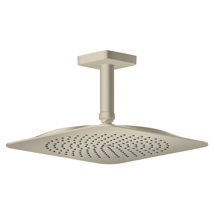 Douche au plafond Citterio C
27 x 27 cm
1jet PowderRain, longueur de raccordement 
au plafond 10 cm, débit 11 (L/min)
groupe acoustique&nbsp;II