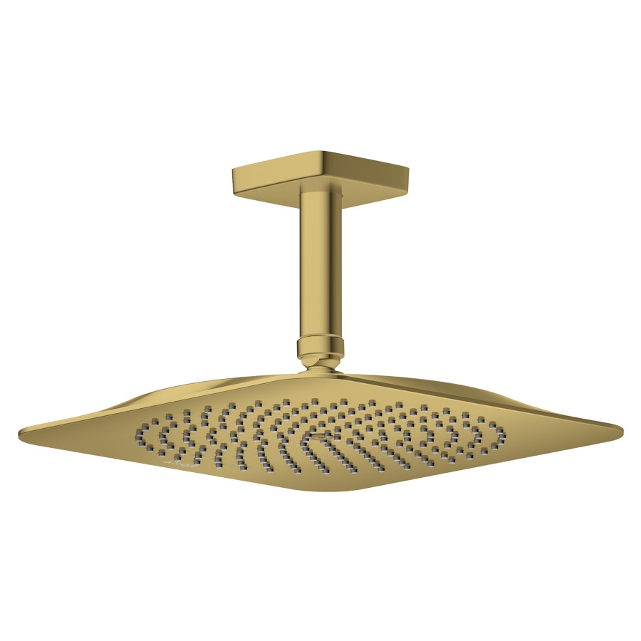 Douche au plafond Citterio C
27 x 27 cm
1jet PowderRain, longueur de raccordement 
au plafond 10 cm, débit 11 (L/min)
groupe acoustique&nbsp;II