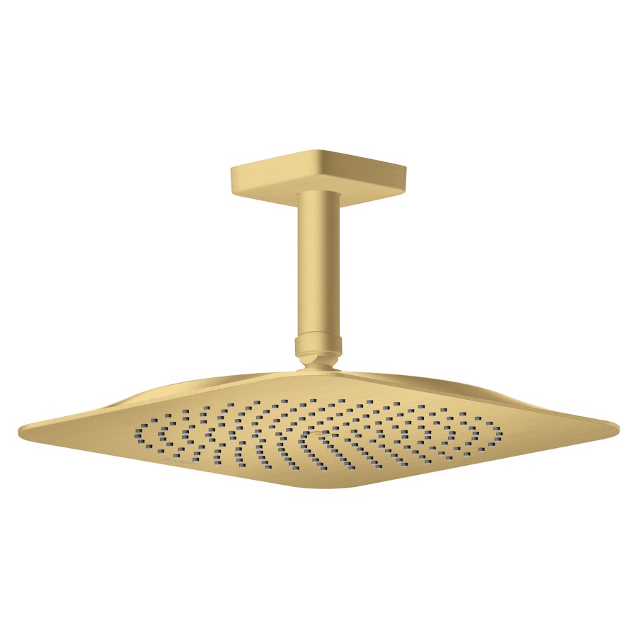 Douche au plafond Citterio C
27 x 27 cm
1jet PowderRain, longueur de raccordement 
au plafond 10 cm, débit 11 (L/min)
groupe acoustique&nbsp;II