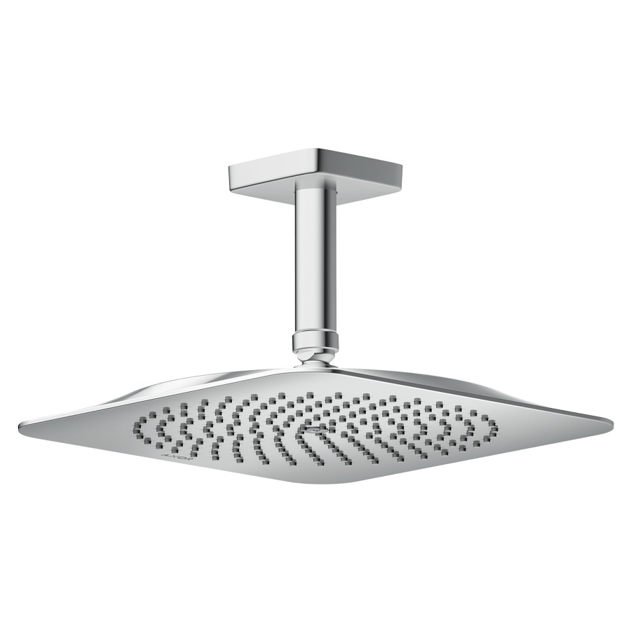 Douche au plafond Citterio C
27 x 27 cm, EcoSmart+
1jet PowderRain, longueur de raccordement 
au plafond 10 cm, débit 6.5 (L/min)
groupe acoustique&nbsp;II