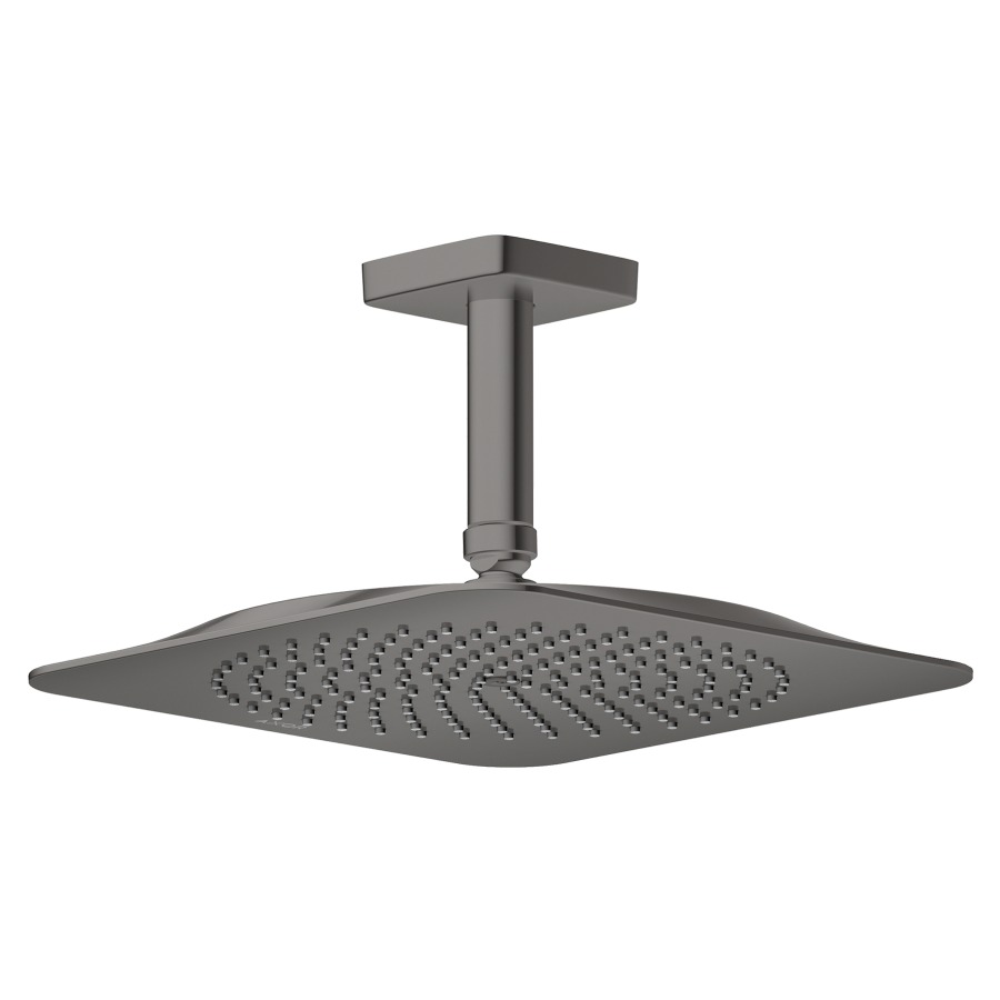 Douche au plafond Citterio C
27 x 27 cm, EcoSmart+
1jet PowderRain, longueur de raccordement 
au plafond 10 cm, débit 6.5 (L/min)
groupe acoustique&nbsp;II