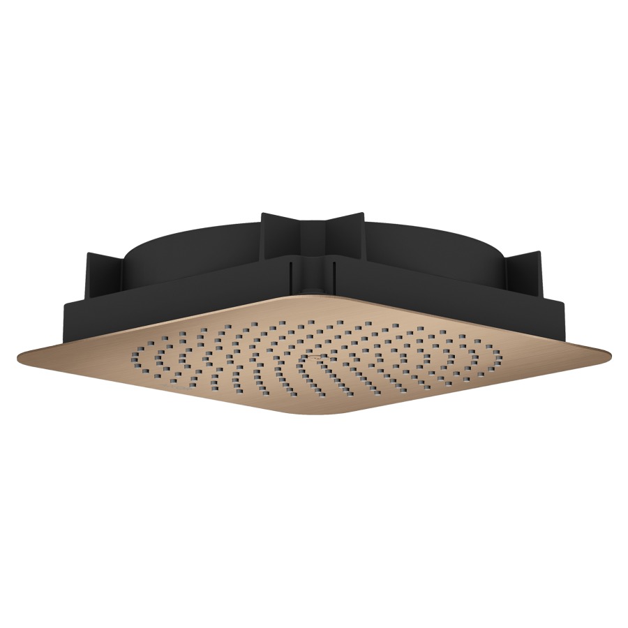 Douche au plafond Citterio C
27 x 27 cm, EcoSmart+
1jet Rain, débit 6.8 (L/min)
sans corps à encastrer 100760
groupe acoustique&nbsp;I