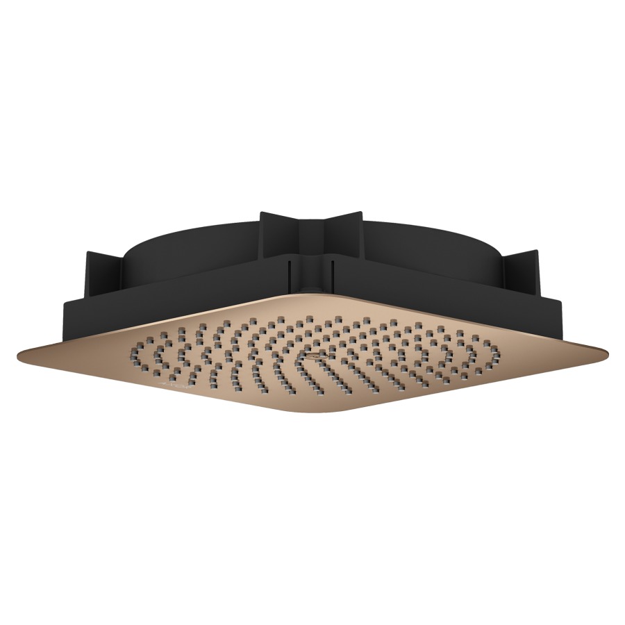 Douche au plafond Citterio C
27 x 27 cm, EcoSmart+
1jet Rain, débit 6.8 (L/min)
sans corps à encastrer 100760
groupe acoustique&nbsp;I
