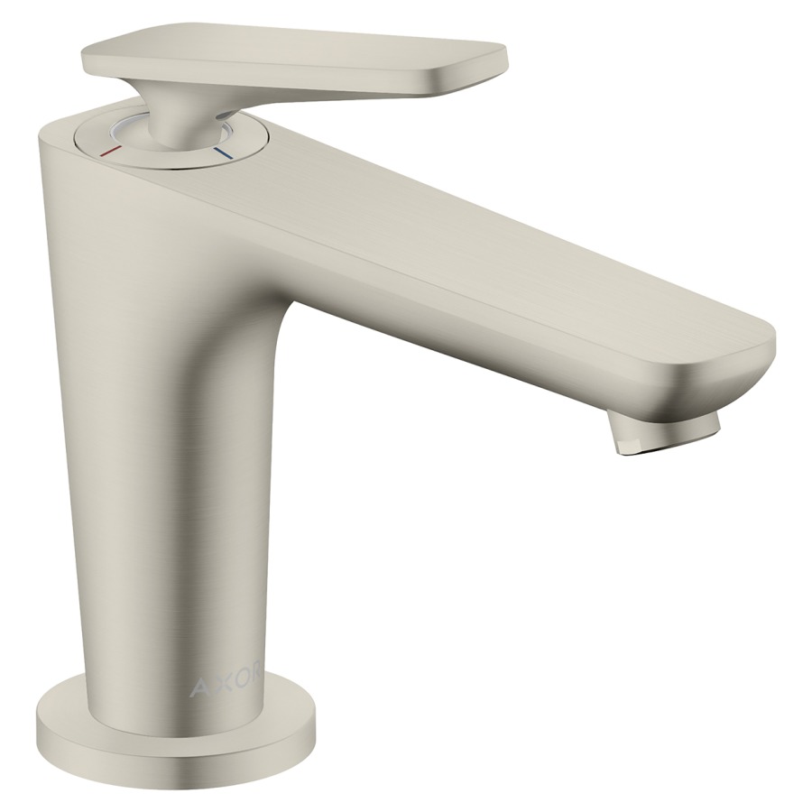 Mélangeur de lavabo Citterio C
saillie 128 mm, goulot fixe
avec garniture d’écoulement non verrouillable
CoolStart, débit 5 (L/min)
groupe acoustique&nbsp;I