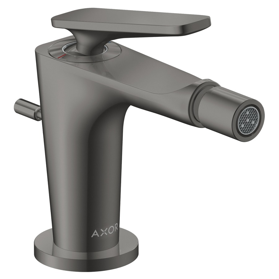 Mélangeur de bidet Citterio C
saillie 113 mm, goulot fixe
buse orientable, avec vidage excentrique 
débit 7.5 (L/min)
groupe acoustique&nbsp;II