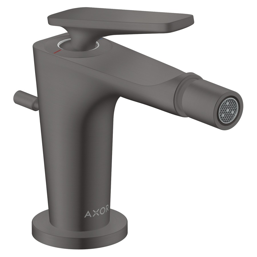 Mélangeur de bidet Citterio C
saillie 113 mm, goulot fixe
buse orientable, avec vidage excentrique 
débit 7.5 (L/min)
groupe acoustique&nbsp;II