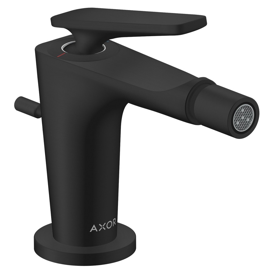 Mélangeur de bidet Citterio C
saillie 113 mm, goulot fixe
buse orientable, avec vidage excentrique 
débit 7.5 (L/min)
groupe acoustique&nbsp;II