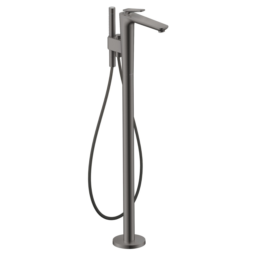 Mélangeur de bain Citterio C
saillie 194 mm, goulot fixe
H jusqu'à aérateur 827-907 mm
avec colonne pour montage à pose libre 
douche à main jet Rain, MonoRain 
débit 23.4 (L/min) maximum
débit goulot de baignoire 23.4 (L/min)
débit douche à main 13.3 (L/min)
sans corps à encastrer 758415
groupe acoustique&nbsp;II