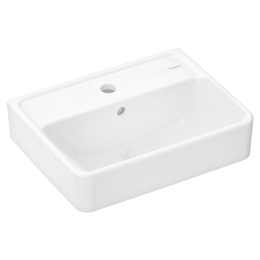 Lave-mains Xanuia Q
45 x 11.5 x 34 cm, Céramique
avec trop-plein, sans soupape d’écoulement