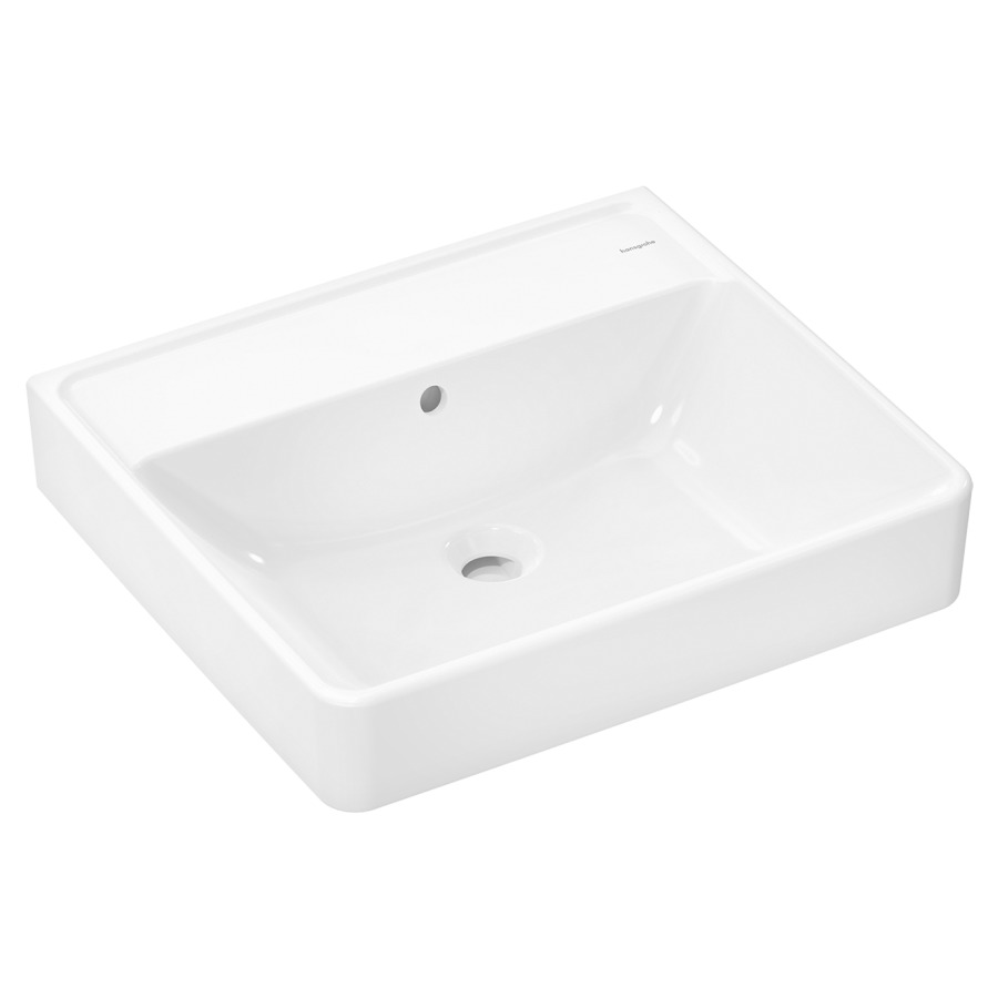 Lavabo Xanuia Q
55 x 10.5 x 48 cm, Céramique
avec trop-plein, sans soupape d’écoulement