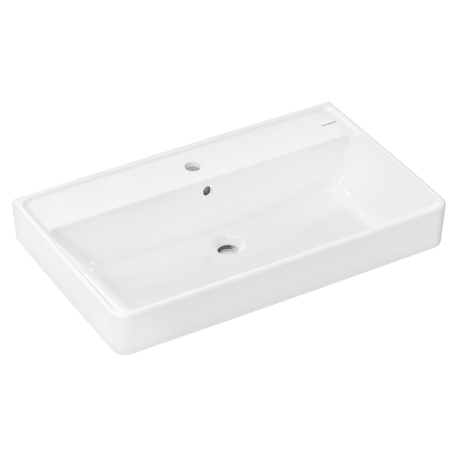 Lavabo Xanuia Q
80 x 12 x 48 cm, Céramique
avec trop-plein, sans soupape d’écoulement