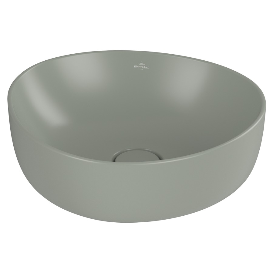 Lavabo à poser Antao
40 x 14.5 x 39.5 cm
TitanCeram, forme spéciale
avec garniture d’écoulement non verrouillable
sans trop-plein, avec matériel de fixation