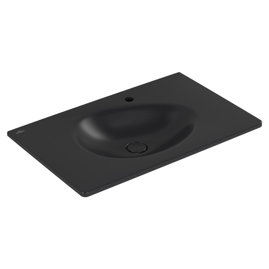 Lavabo Antao
80 x 15 x 50 cm
TitanCeram, rectangulaire
avec garniture d’écoulement non verrouillable
sans trop-plein