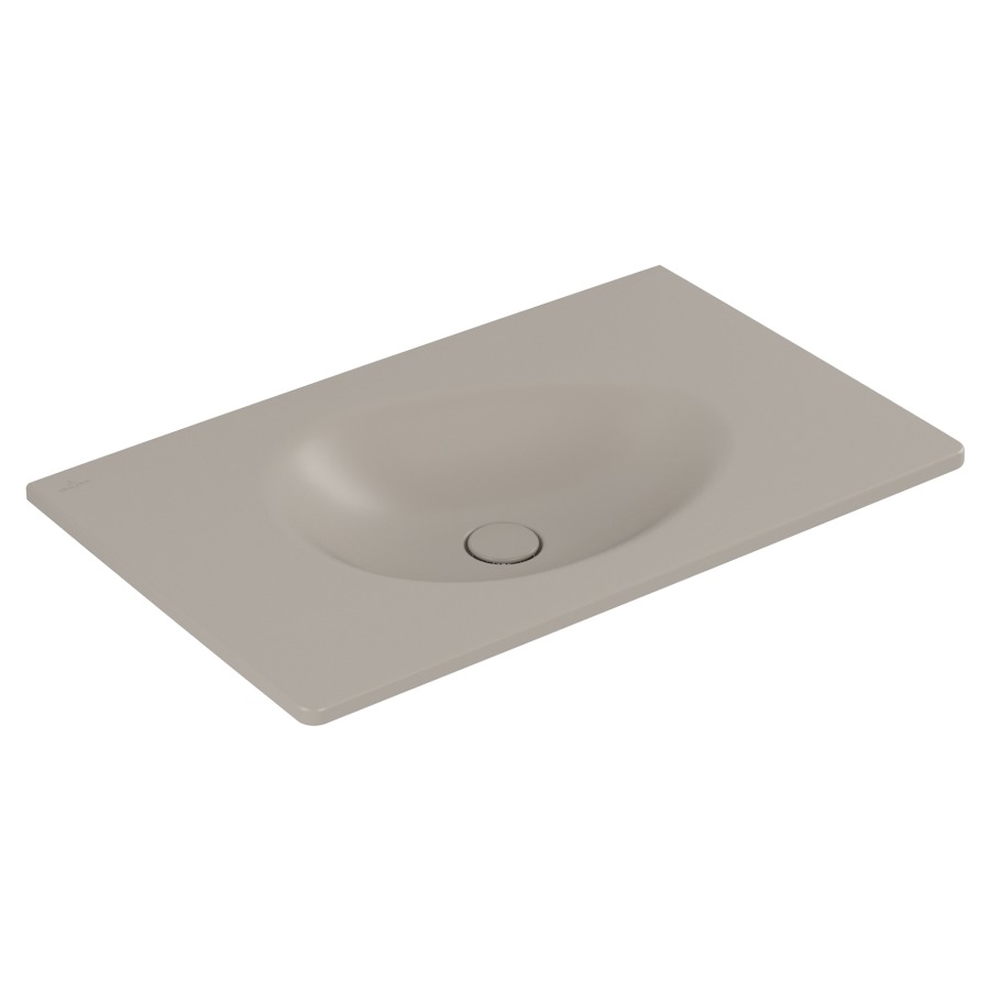 Lavabo Antao
80 x 15 x 50 cm
TitanCeram, rectangulaire
avec garniture d’écoulement non verrouillable
sans trop-plein