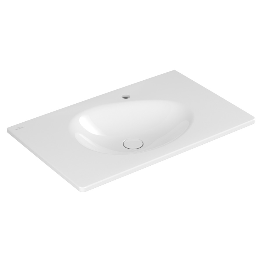 Lavabo Antao
80 x 15 x 50 cm
TitanCeram, rectangulaire
avec trop-plein invisible