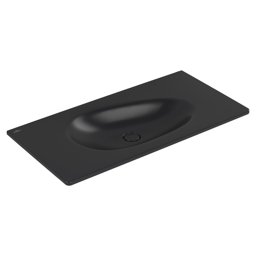 Lavabo Antao
100 x 15 x 50 cm
TitanCeram, rectangulaire
avec garniture d’écoulement non verrouillable
sans trop-plein