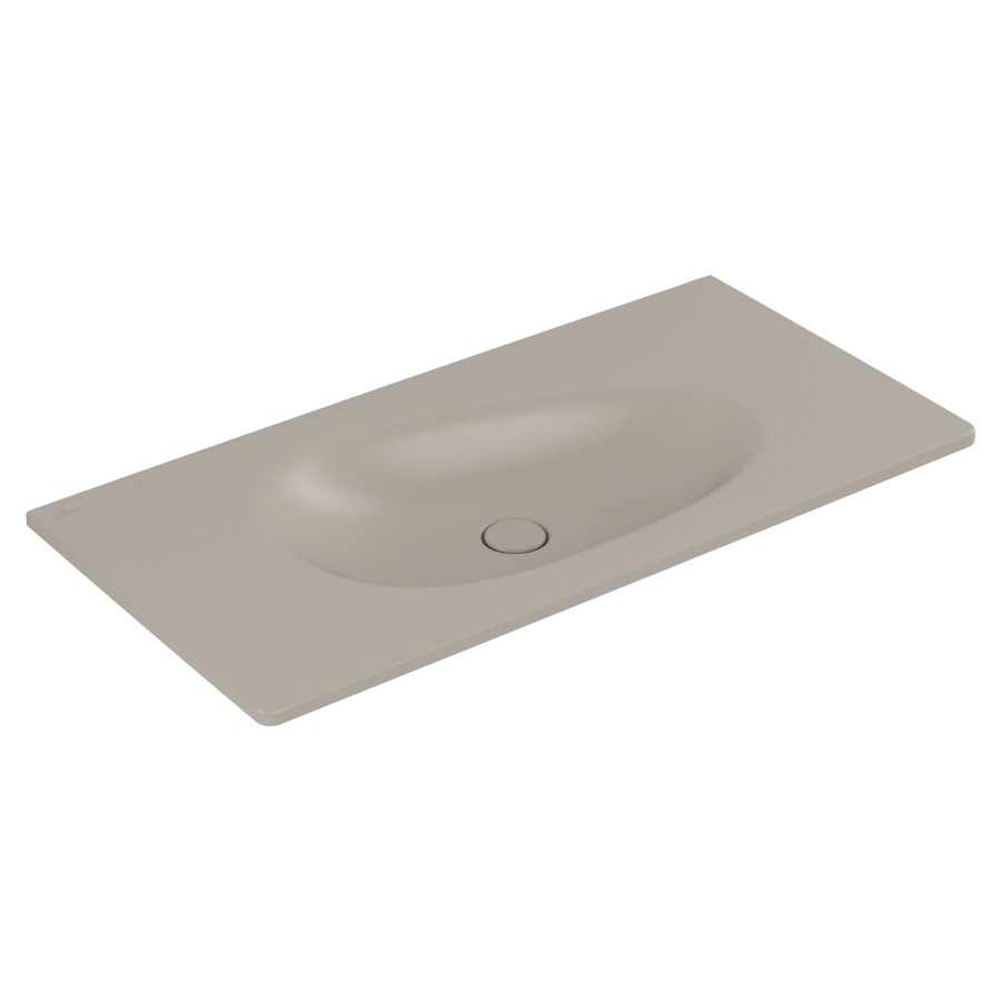 Lavabo Antao
100 x 15 x 50 cm
TitanCeram, rectangulaire
avec garniture d’écoulement non verrouillable
sans trop-plein