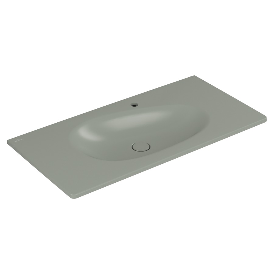 Lavabo Antao
100 x 15 x 50 cm
TitanCeram, rectangulaire
avec trop-plein invisible