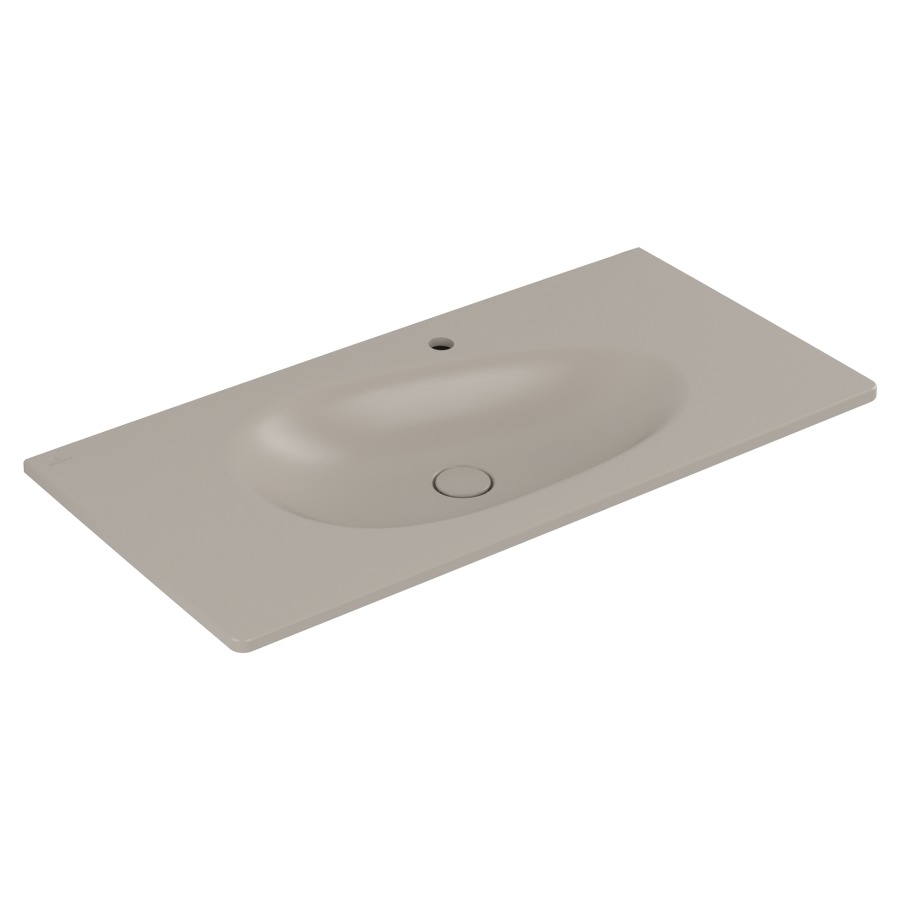Lavabo Antao
100 x 15 x 50 cm
TitanCeram, rectangulaire
avec trop-plein invisible