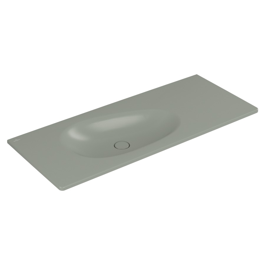 Lavabo Antao
120 x 15 x 50 cm
TitanCeram, rectangulaire
avec garniture d’écoulement non verrouillable
lavabo à gauche, sans trop-plein