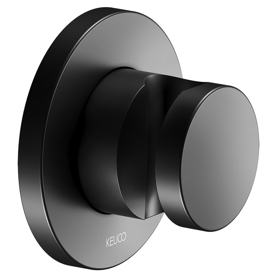 Support de douche IXMO
pour flexibles avec écrou 
conique, avec rosace ronde