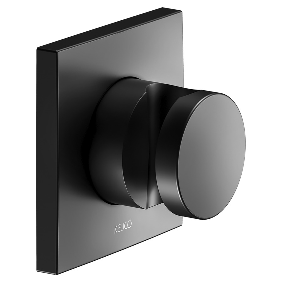 Support de douche IXMO
pour flexibles avec écrou 
conique, avec rosace carrée