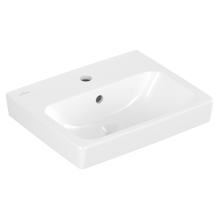 Lave-mains ARCHITECTURA
45 x 15 x 36.5 cm
Céramique, rectangulaire, lavabo au milieu
sans soupape d’écoulement, avec trop-plein